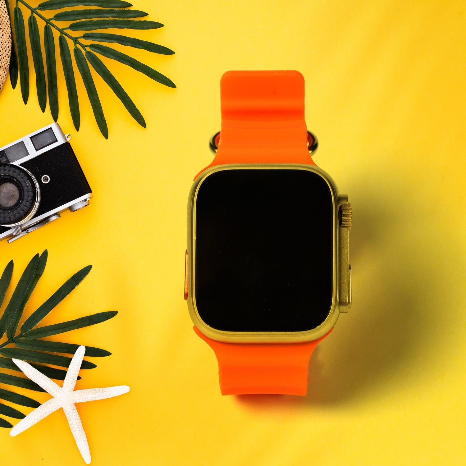 4523 Ultra Seris T800 Smart Watch Men & Female Smartwatch Bluetooth Call Wireless Charge Fitness Bracelet Watch Large 49 MM Screen Smart Watch DeoDap 4523 Ultra Seris T800 Smart Watch Men & Female Smartwatch Bluetooth Call Wireless Charge Fitness Bracelet Watch Large 49 MM Screen Smart Watch DeoDap